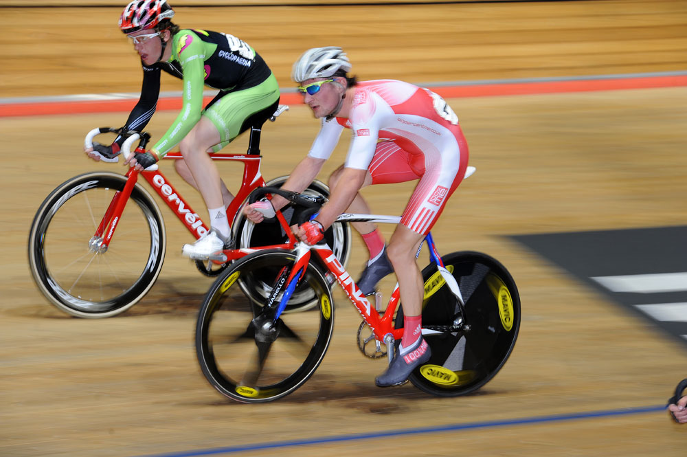 Atkins and May, British national track champs 2012, day two