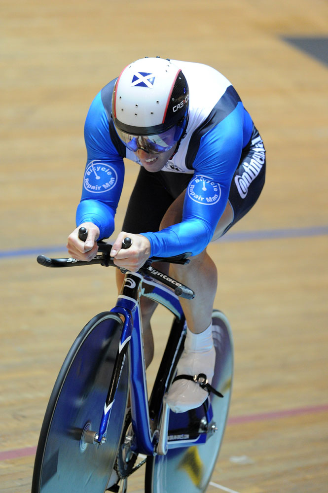 Bruce Croall, British national track champs 2012, day two