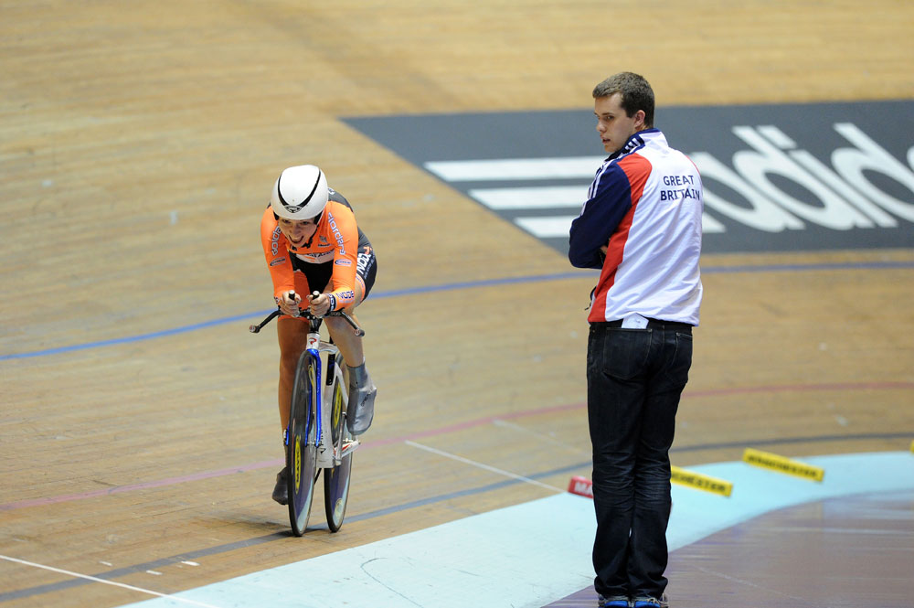 Lucy Garner, British national track champs 2012, day two