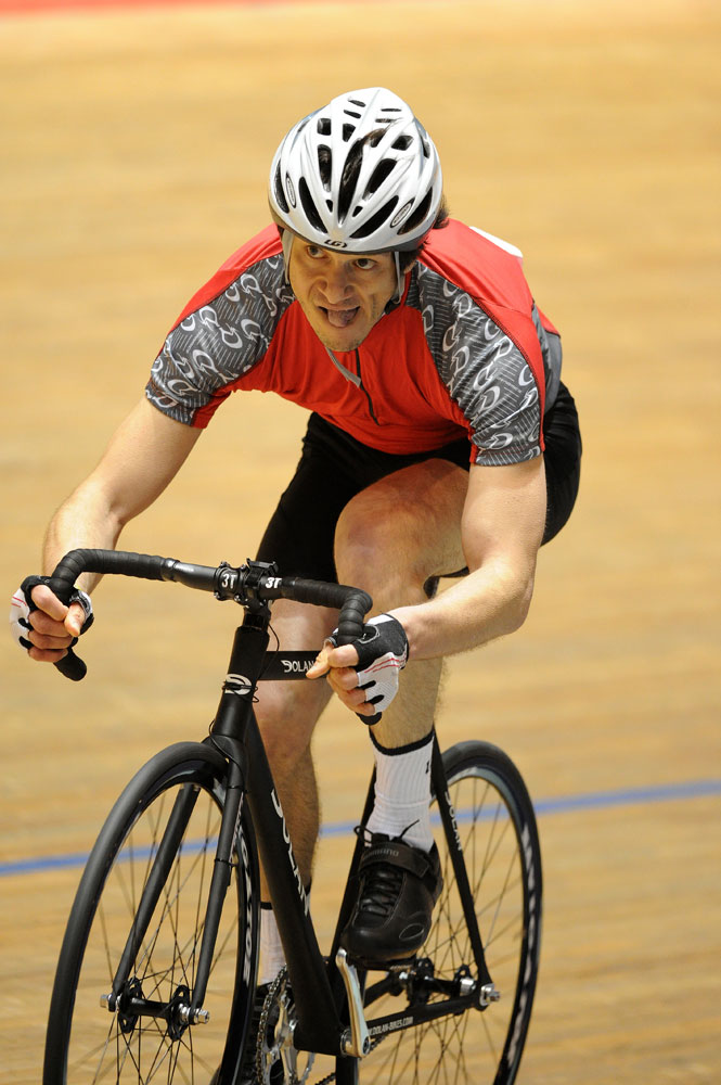 Mazyar Greenbank, British national track champs 2012, day two