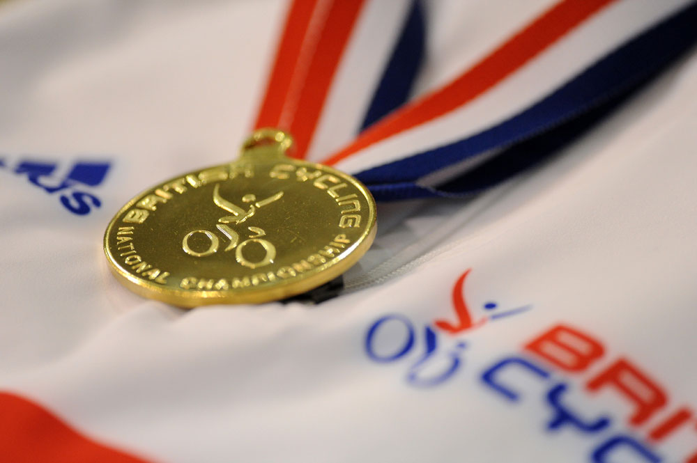 Medal, British national track champs 2012, day two