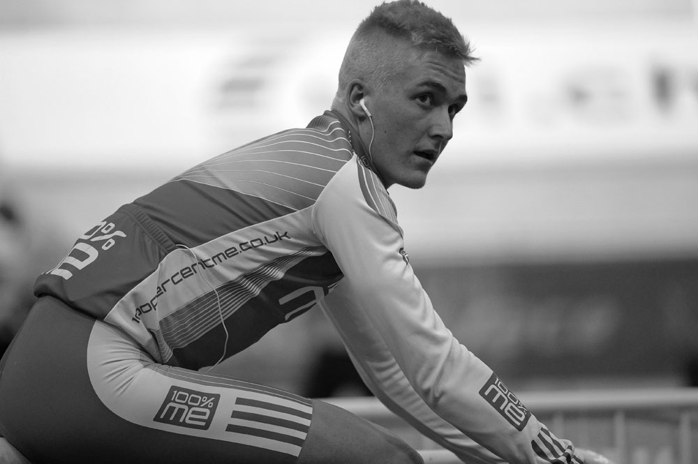 Sam Harrison, British national track champs 2012, day two