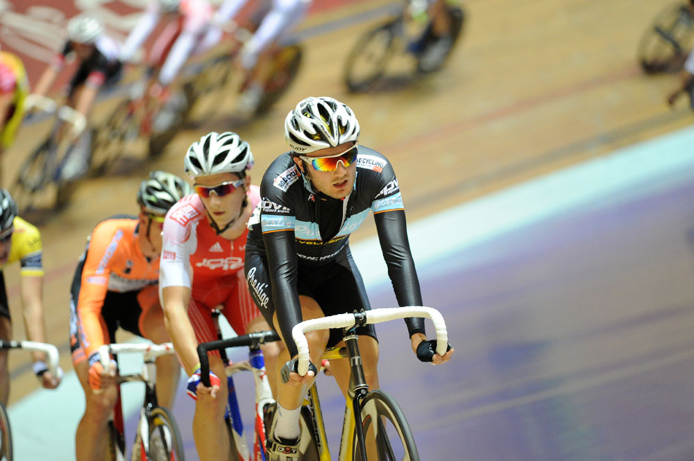 Symon Lewis, British national track champs 2012, day two