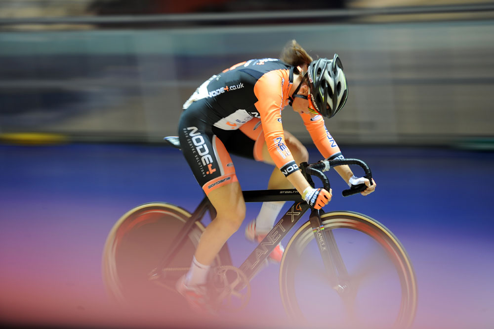 Corrine Hall, British track national championships 2012