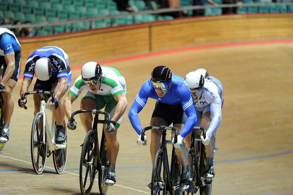 Keirin sprint, British track national championships 2012