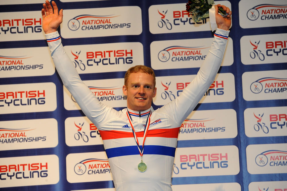 Matt Crampton wins keirin, British track national championships 2012