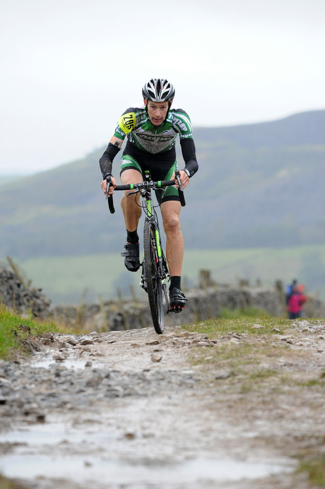 Rob Jebb on Pen Y Ghent, Three Peaks cyclo-cross 2012