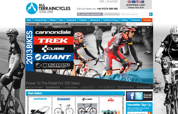 All-Terrain Cycles website All-Terrain Cycles website