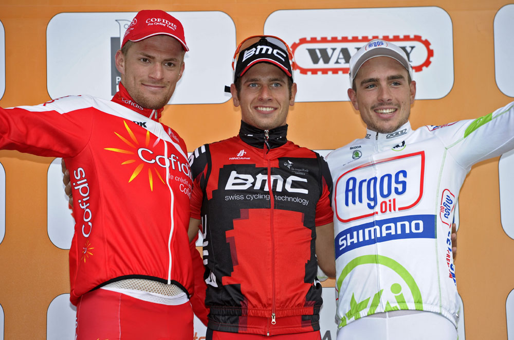 Adam Blythe on podium, Binche-Tournai-Binche 2012