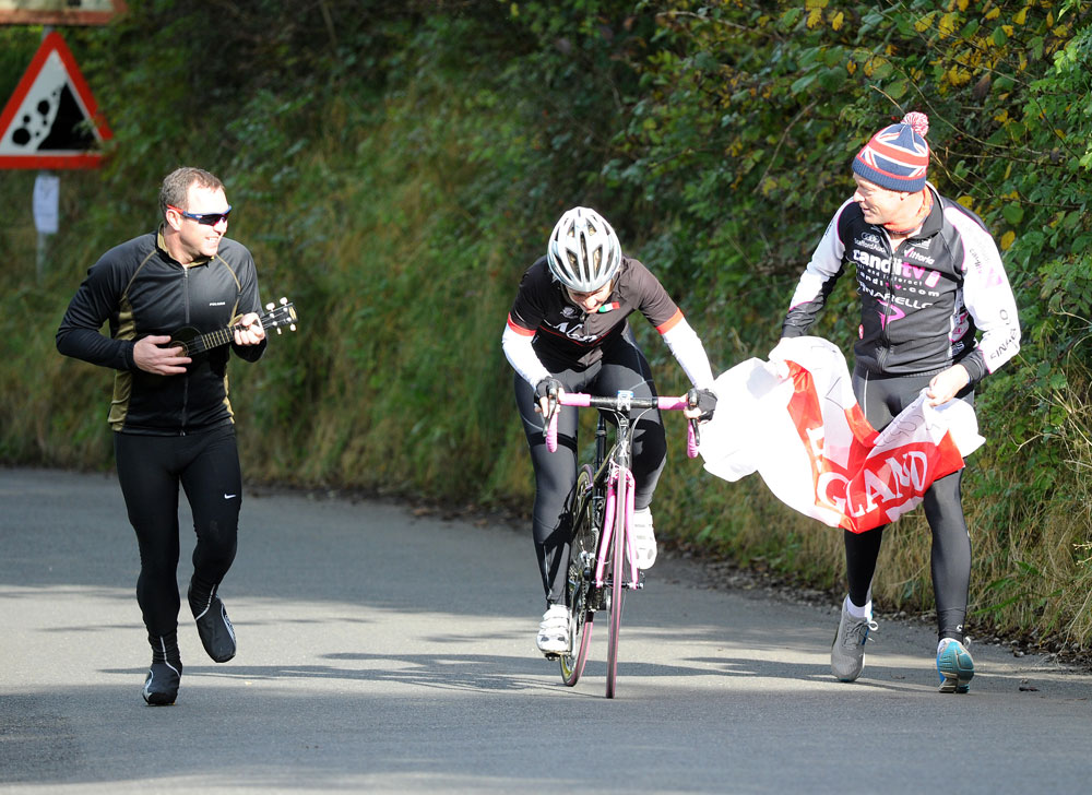 Sara Rogers, Monsal Hill-Climb 2012