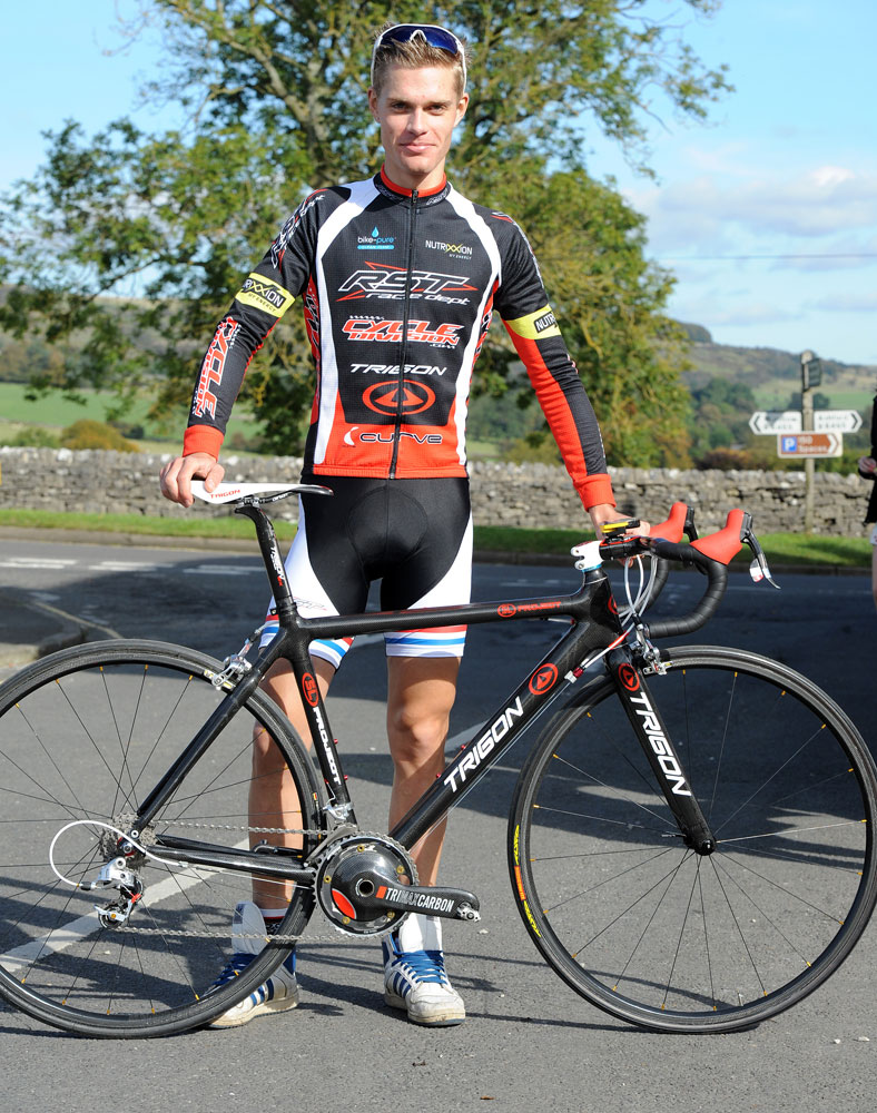 Gunnar Gronlund's Trigon hill-climb bike Gunnar Gronlund's Trigon hill-climb bike