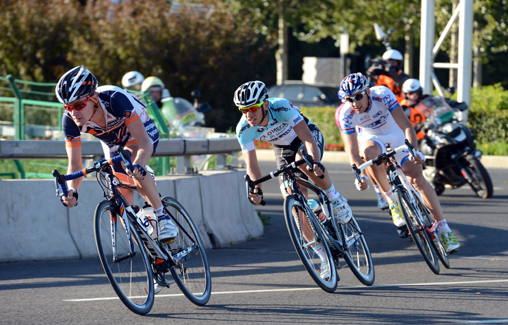 Craig Lewis in escape, Tour of Beijing 2012, stage one