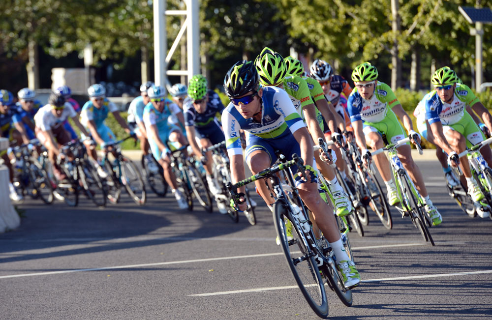 Christian Meier chases, Tour of Beijing 2012, stage one