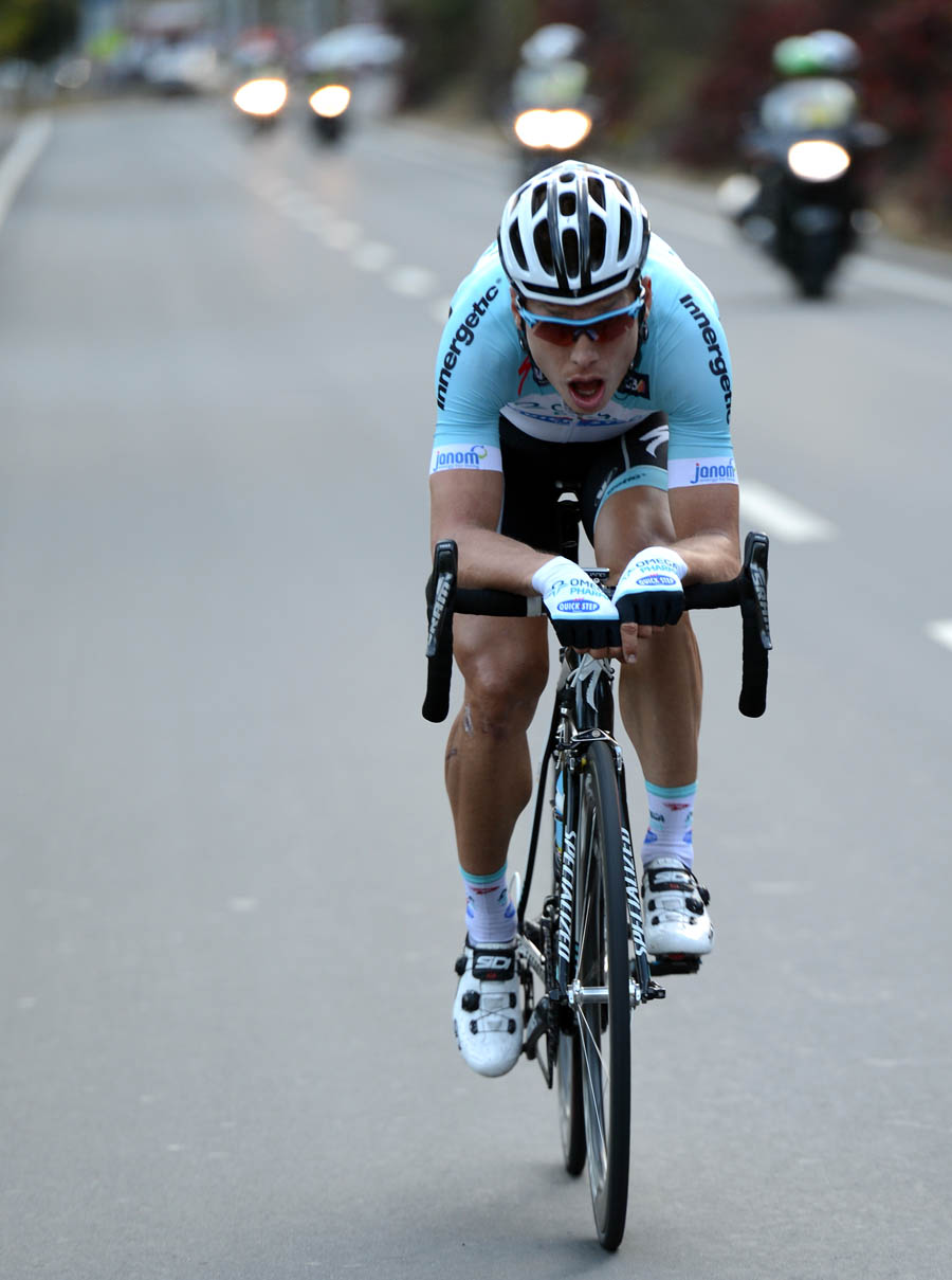 Tony Martin escapes, Tour of Beijing 2012, stage two
