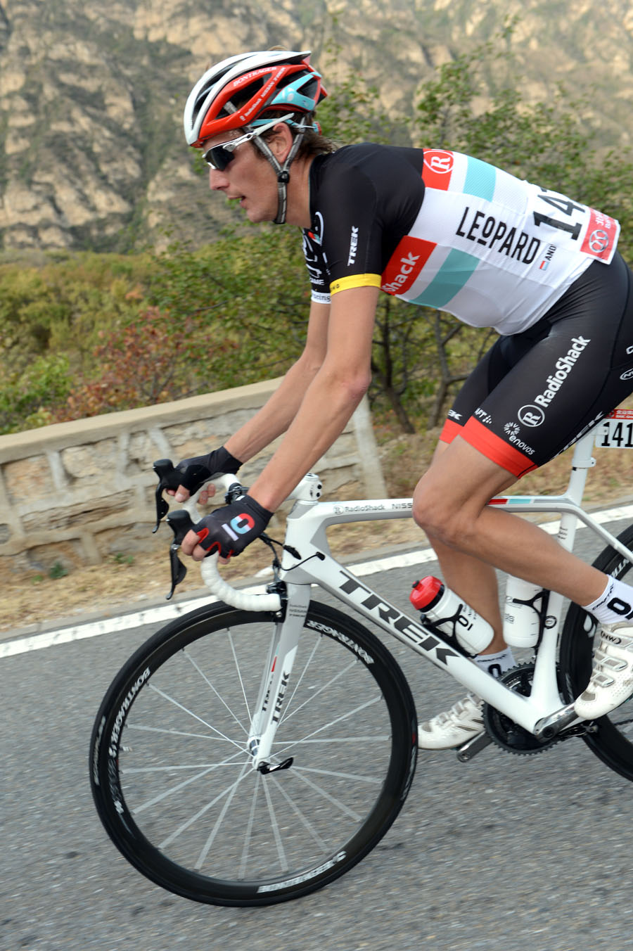 Andy Schleck, Tour of Beijing 2012, stage two