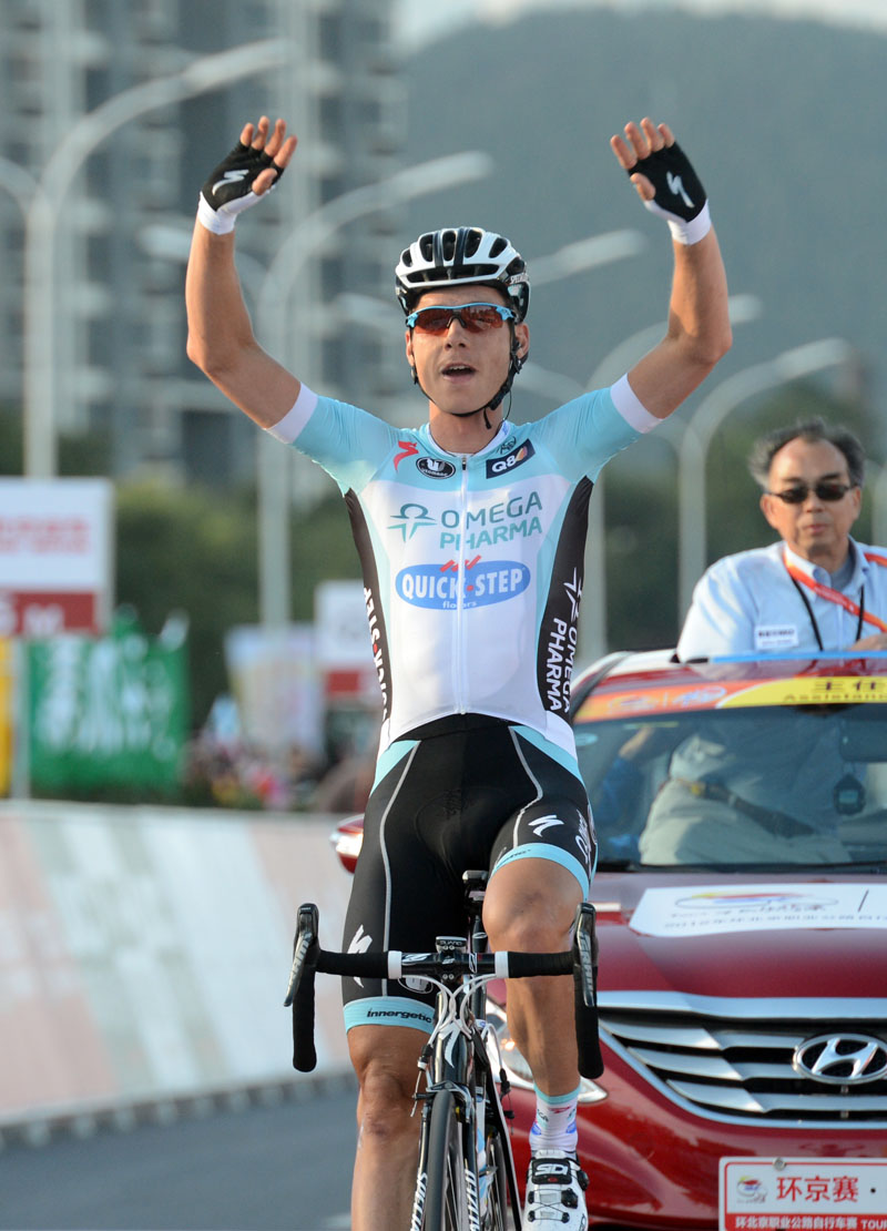 Tony Martin wins, Tour of Beijing 2012, stage two