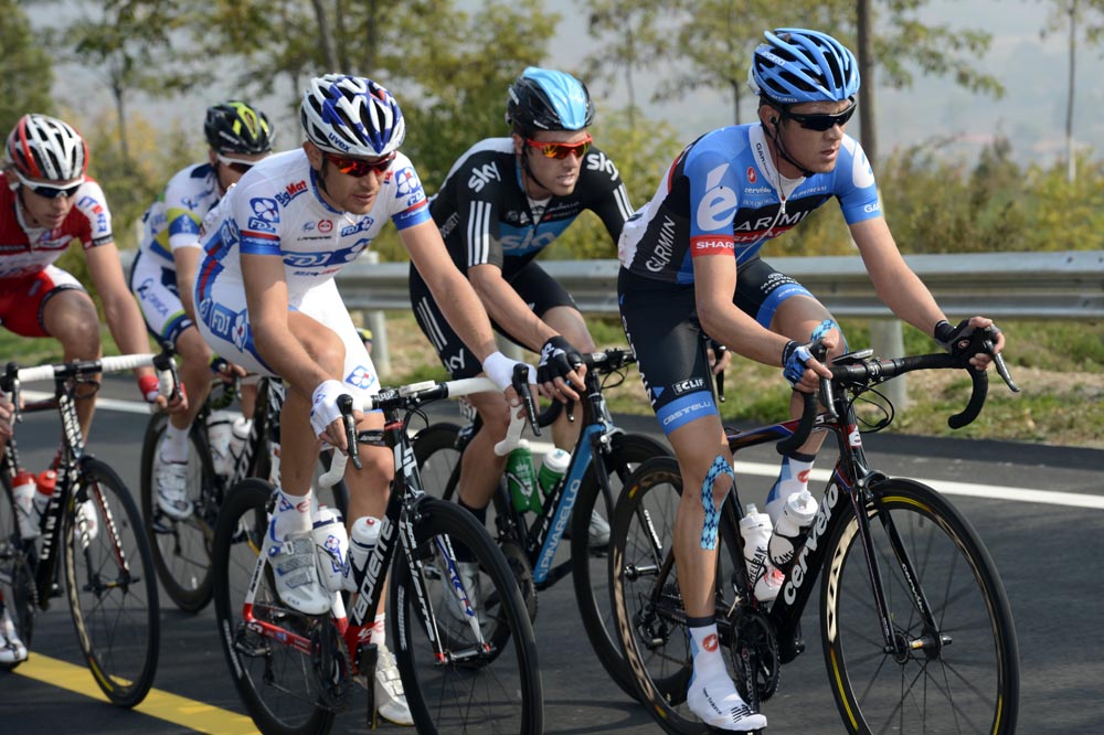 Howes in escape, Tour of Beijing 2012, stage four