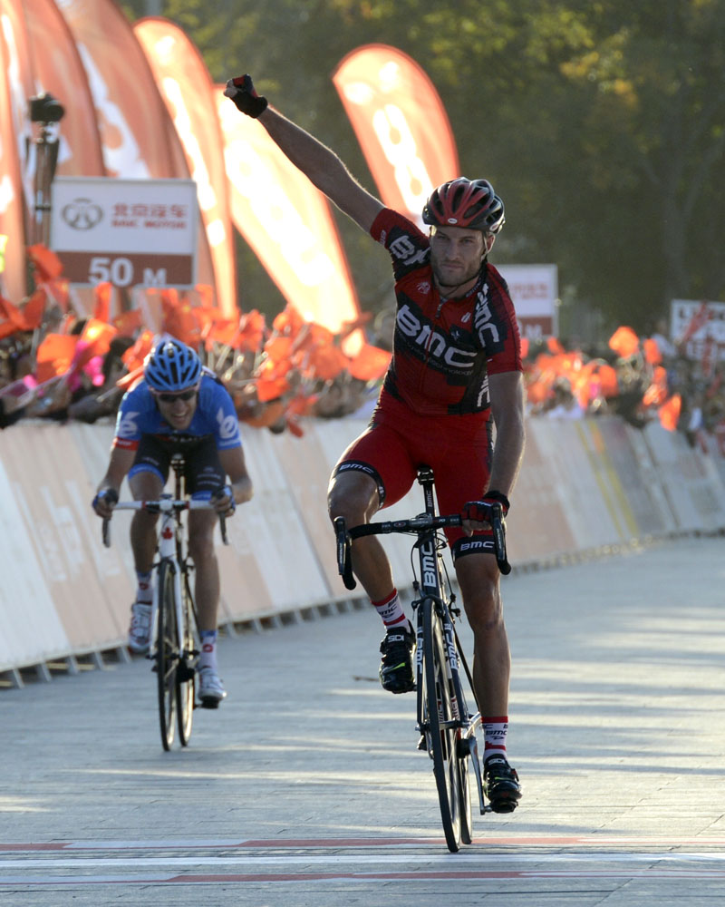Steve Cummings wins, Tour of Beijing 2012, stage five