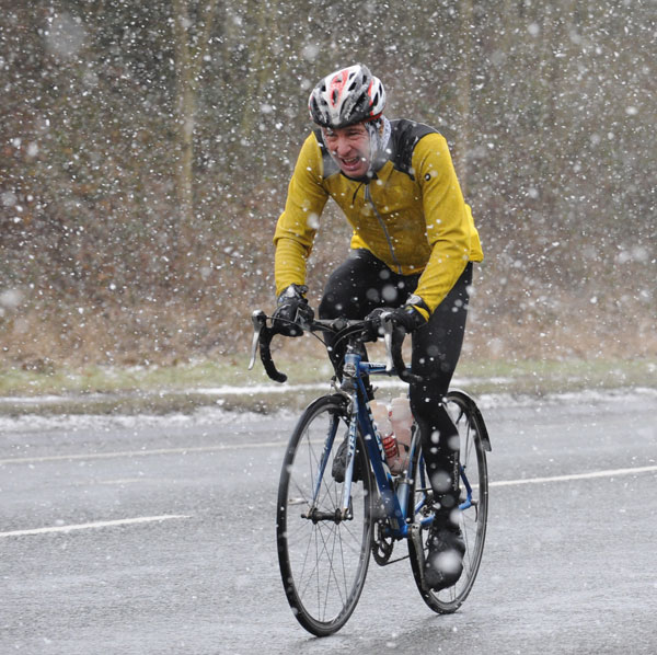 Dr. Hutch, winter training Dr. Hutch, winter training