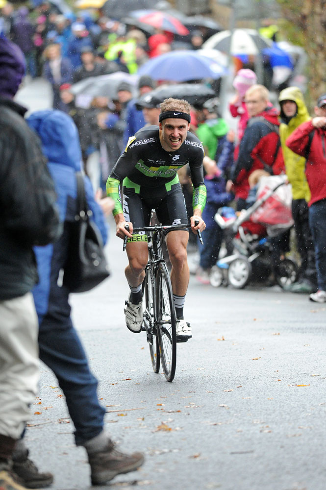 Jack Pullar, winner, National Hill-Climb Championships 2012