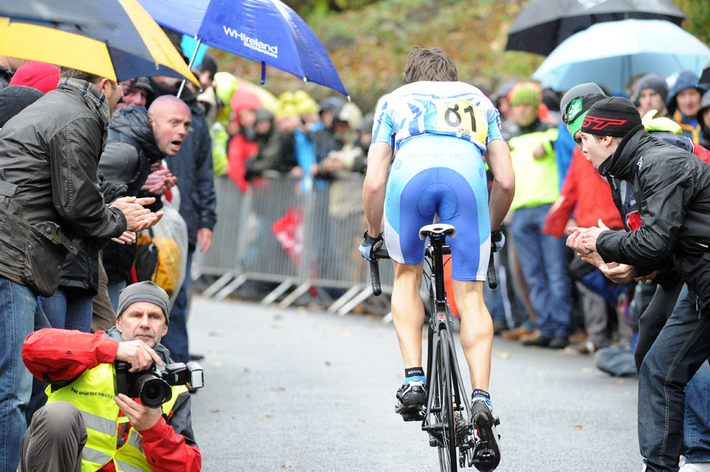 James Allen, sixth, National Hill-Climb Championships 2012