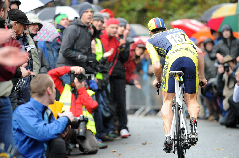 Lee Baldwin, fourth, National Hill-Climb Championships 2012