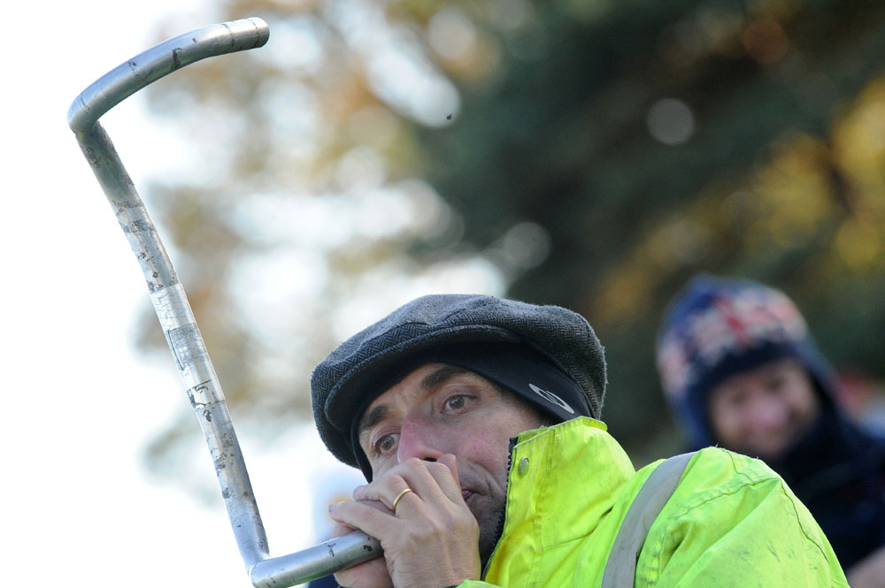 Handlebar horn, European Cyclo-Cross Championships 2012