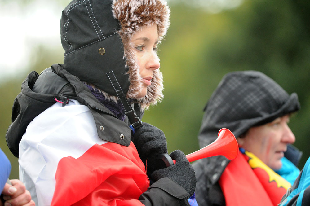 French supporters, European Cyclo-Cross Championships 2012