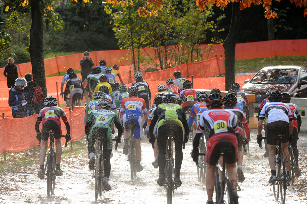 under-16s race, National Trophy cyclo-cross 2012, Ipswich