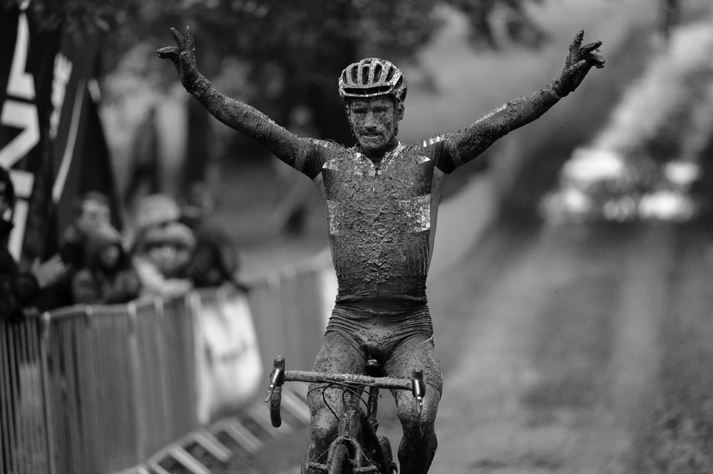 Kevin Eeckhout wins, National Trophy cyclo-cross 2012, Ipswich