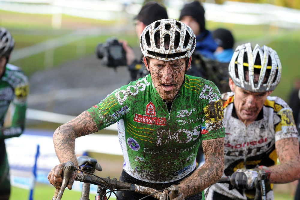Ghyllebert and Craig, National Trophy cyclo-cross 2012, Ipswich