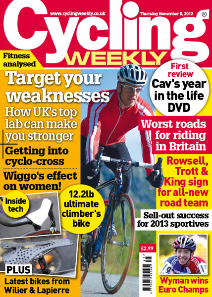 Cycling Weekly November 8 2012 issue Cycling Weekly November 8 2012 issue
