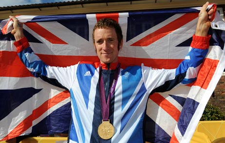 Bradley Wiggins, London 2012 time trial gold R