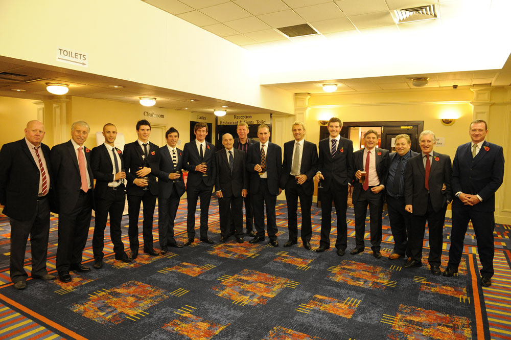 VIP guests, Dave Rayner dinner 2012