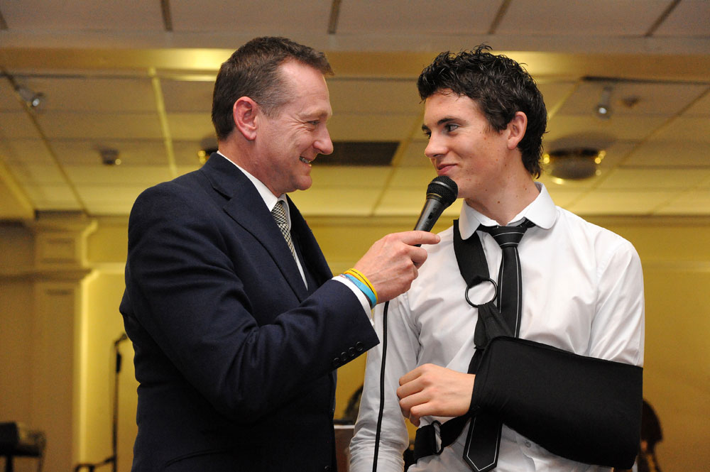 Ben Swift, Dave Rayner dinner 2012