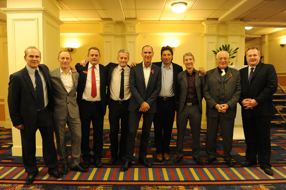 Banana team, Dave Rayner dinner 2012