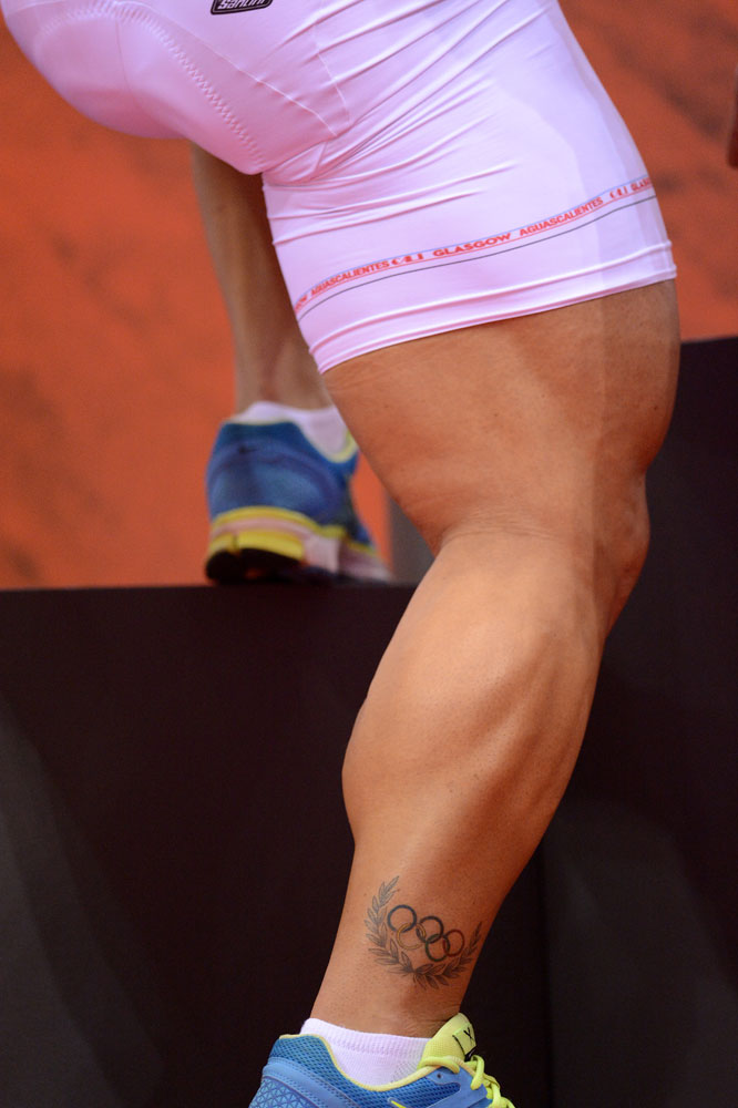 Forstemann's leg, Track World Cup, Glasgow 2012, day one