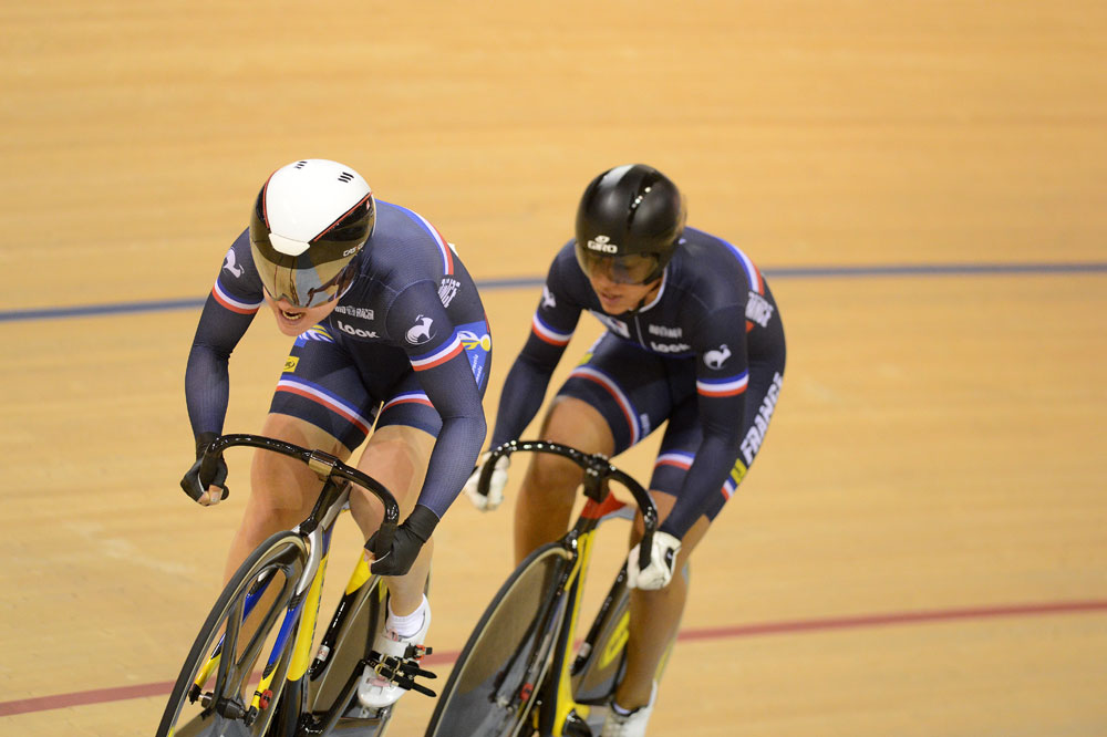 French squad, team sprint, Track World Cup, Glasgow 2012, day one