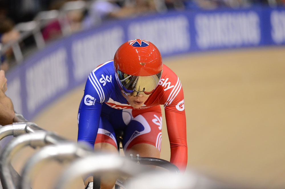 Becky James, Track World Cup, Glasgow 2012, day two