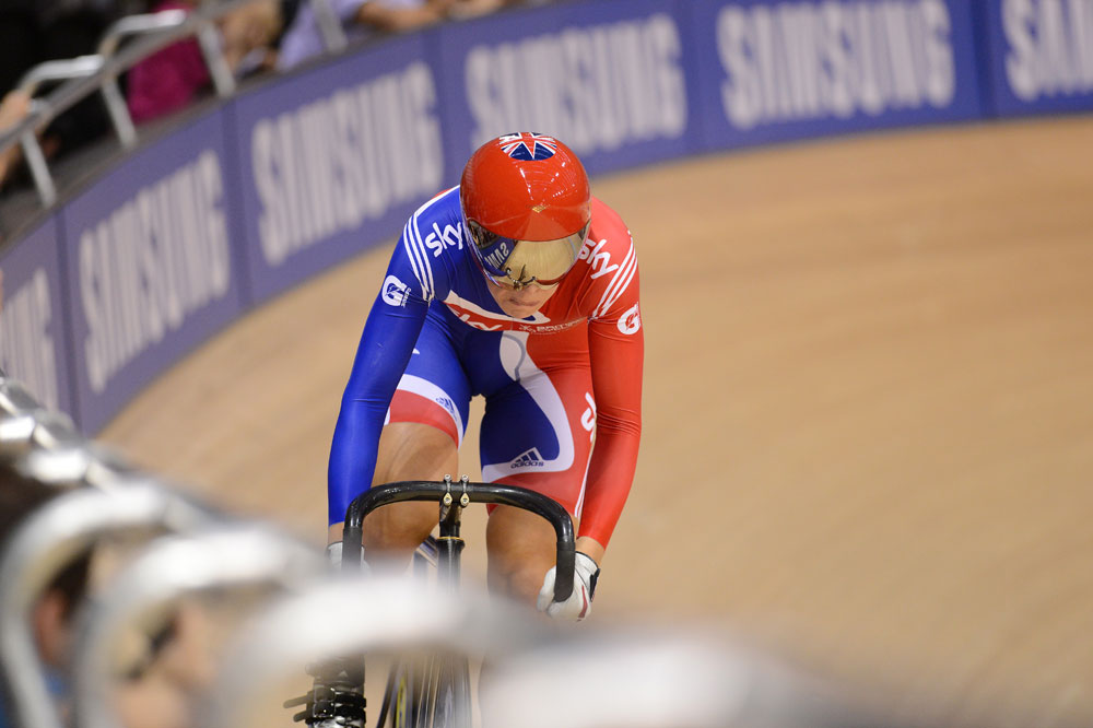 Becky James, Track World Cup, Glasgow 2012, day two