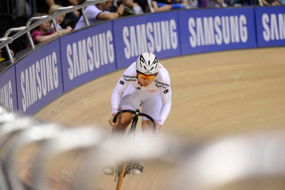 Lee Wal, Track World Cup, Glasgow 2012, day two