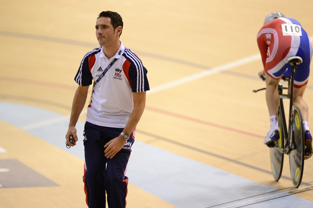 Tennant and Newton, Track World Cup, Glasgow 2012, day two