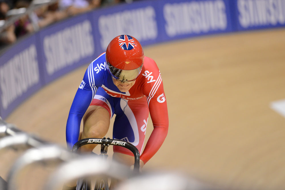 Jess Varnish, Track World Cup, Glasgow 2012, day two