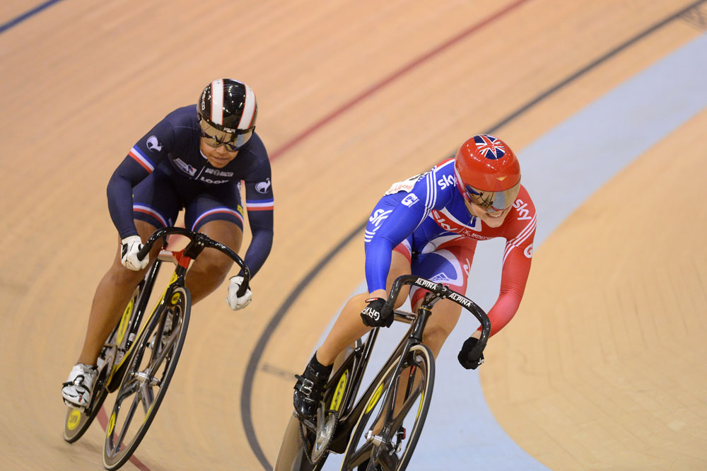Varnish and Montauban, Track World Cup, Glasgow 2012, day two