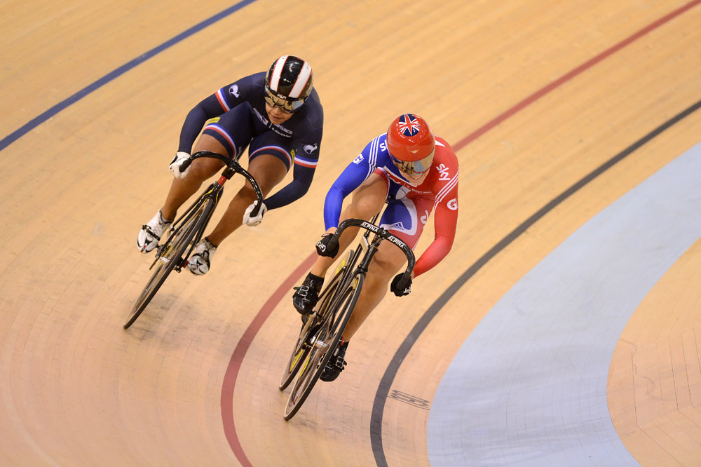 Varnish and Montauban, Track World Cup, Glasgow 2012, day two