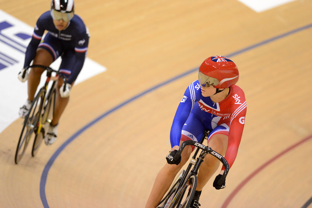 Varnish and Montauban, Track World Cup, Glasgow 2012, day two