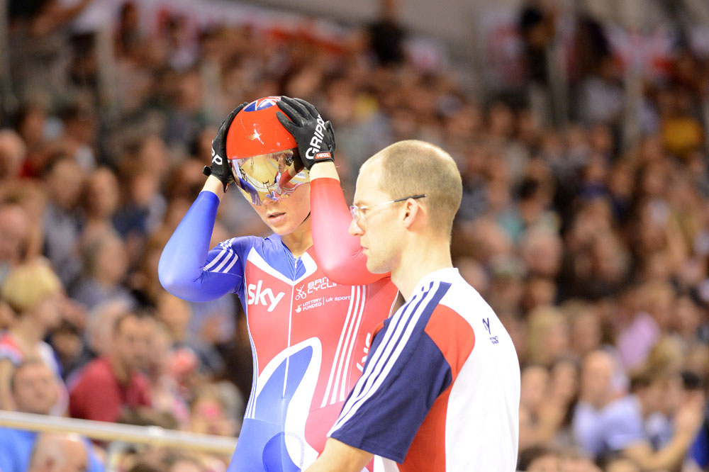 Jess Varnish, Glasgow Track World Cup 2012, day two, part 2