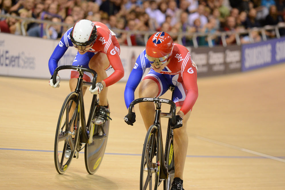 Varnish and James, Glasgow Track World Cup 2012, day two, part 2