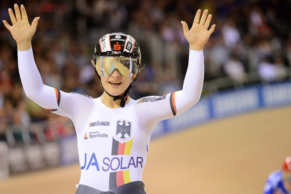 Vogel sprint, Glasgow Track World Cup 2012, day two, part 2