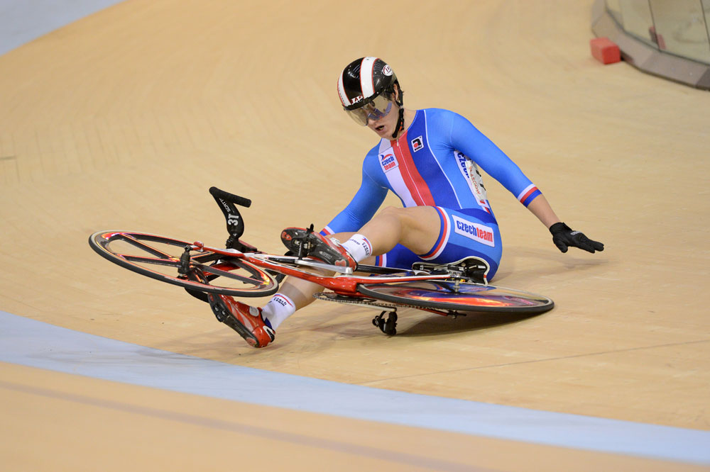 Crash, Glasgow Track World Cup 2012, day three